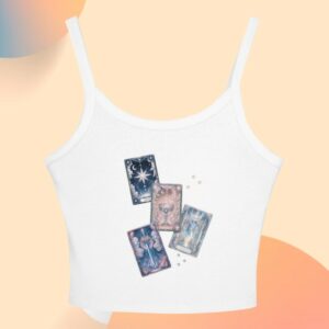 Asterverse Fan Club Merch Store Special Edition Rare Starside Cards Tank Top White