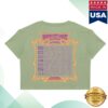 Austin City Limits Music Festival Merch Store Daisy Lineup Crop Tee