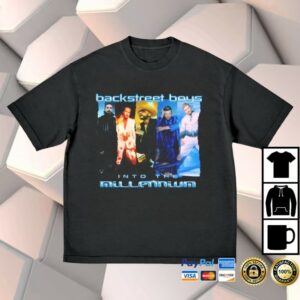 Backstreet Boys Store Merch Into The Millennium Ripped Photos Tee