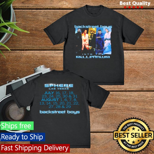 Backstreet Boys Store Merch Into The Millennium Ripped Photos Tee 5 Backstreet Boys Store Merch Into The Millennium Ripped Photos Tee