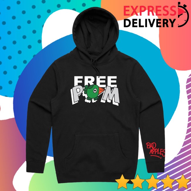 Bad Apples Merch Store Free Pam Hoodie Green Bird 2 Bad Apples Merch Store Free Pam Hoodie Green Bird