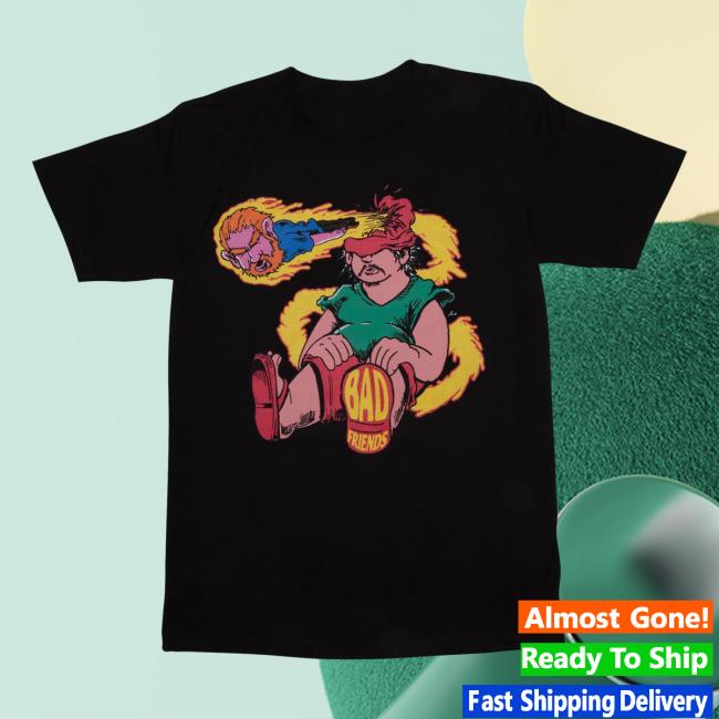 Bad Friends Merch Store Shop Hothead T-Shirt Black 2 Bad Friends Merch Store Shop Hothead T-Shirt Black