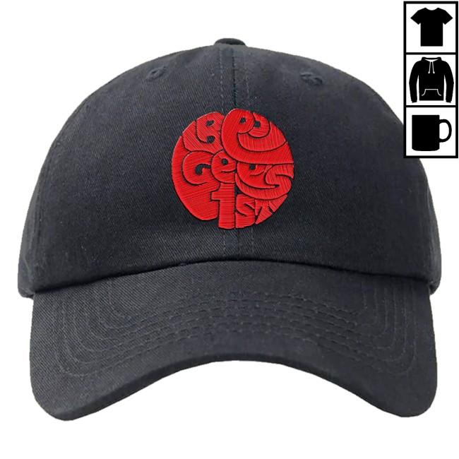 Bee Gees Store Merch 1St Logo Dad Hat 2 Bee Gees Store Merch 1St Logo Dad Hat