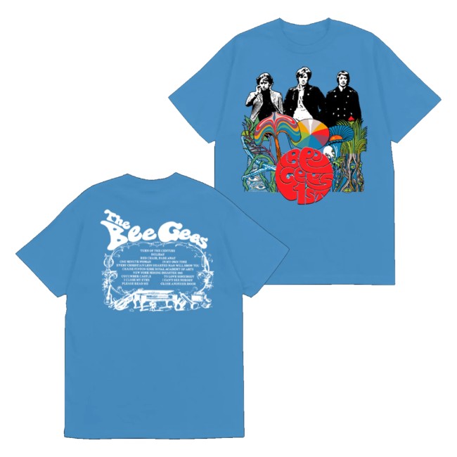 Bee Gees Store Merch Bee Gees 1St Track List T-Shirt 5 Bee Gees Store Merch Bee Gees 1St Track List T-Shirt