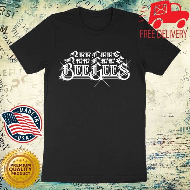 Bee Gees Store Merch Bee Gees Logo T-Shirt 2 Bee Gees Store Merch Bee Gees Logo T-Shirt
