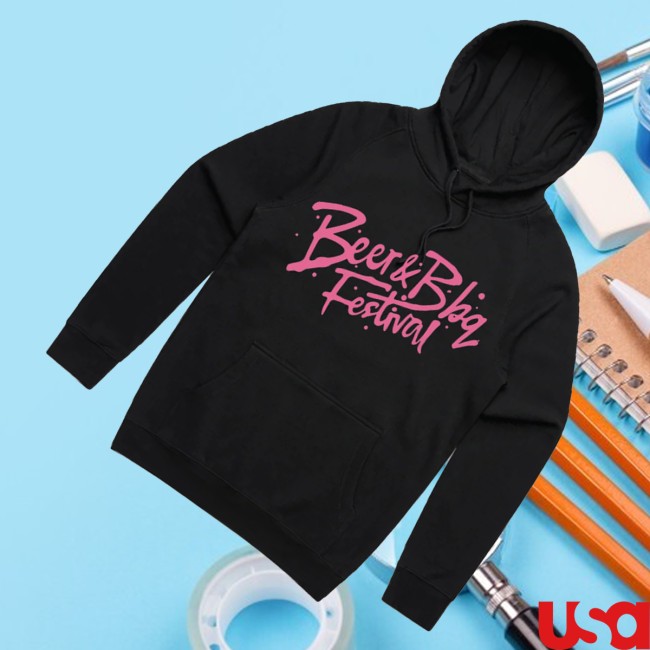 Beer & Bbq Merch Store Beer &Bbq Fest 2026 Hoodie Pink