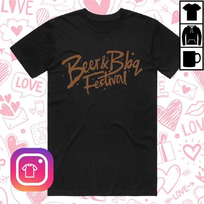 Beer & Bbq Merch Store Beer & Bbq Fest 2026 Tee Gold