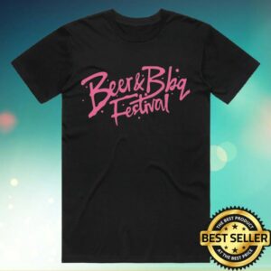 Beer & Bbq Merch Store Beer & Bbq Fest 2026 Tee Pink