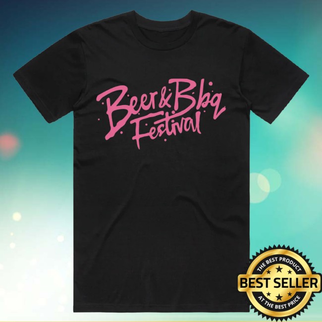 Beer & Bbq Merch Store Beer & Bbq Fest 2026 Tee Pink