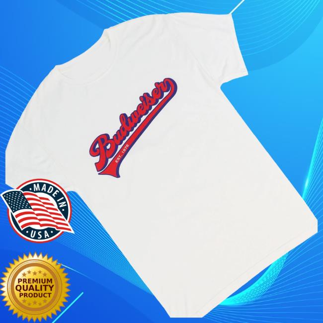 Beer Gear Store Merch Budweiser Vintage Baseball T Shirt