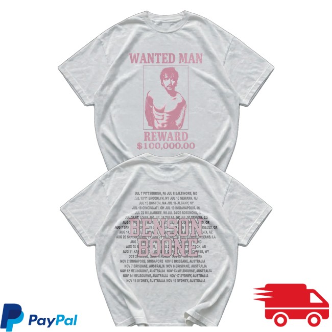 Benson Boone Merch Store Reward Shirt 5 Benson Boone Merch Store Reward Shirt