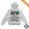 Benson Boone Merch Store Wanted Man Ash Grey Hoodie 4 Benson Boone Merch Store Wanted Man Ash Grey Hoodie