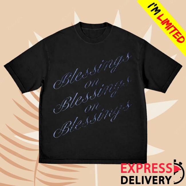 Big Sean Merch Store Blessings Tee 3 Big Sean Merch Store Blessings Tee