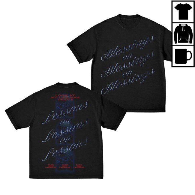 Big Sean Merch Store Blessings Tee 5 Big Sean Merch Store Blessings Tee