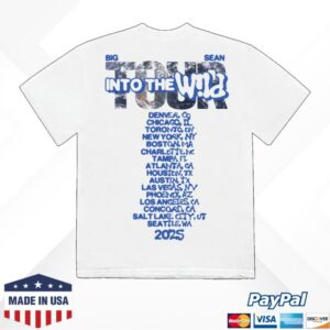 Big Sean Official Store Into The W!Ld Tour Shirt