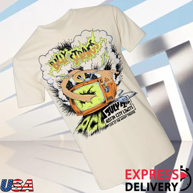 Billy Strings Merch Shop Store Austin City Limits Tv Tee 3 Billy Strings Merch Shop Store Austin City Limits Tv Tee
