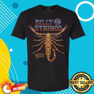 Billy Strings Merch Shop Store Scorpion Tee With Dates