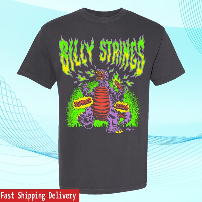 Billy Strings Store Merch Terrible Lizard Tee Miles Koldewyn 2 Billy Strings Store Merch Terrible Lizard Tee Miles Koldewyn
