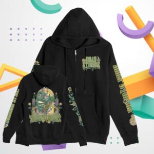 Billy Strings Store Shop Merch Cicada Rider Zip Up Hoodie