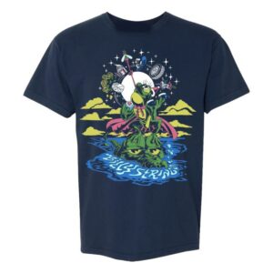 Billy Strings Store Shop Merch Juggling Frog Tee Blaze Ben Brooks
