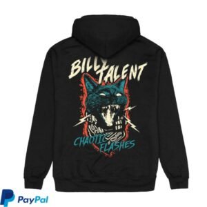Billy Talent Store Merch Chaotic Flashes Hoodie