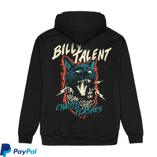 Billy Talent Store Merch Chaotic Flashes Hoodie 3 Billy Talent Store Merch Chaotic Flashes Hoodie