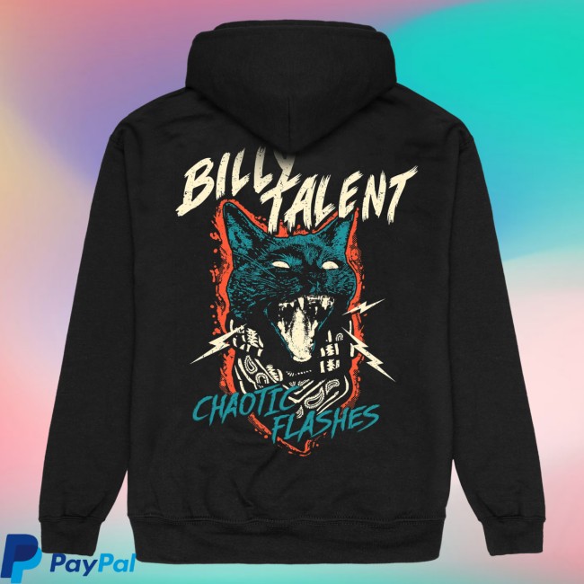 Billy Talent Store Merch Chaotic Flashes Hoodie 4 Billy Talent Store Merch Chaotic Flashes Hoodie