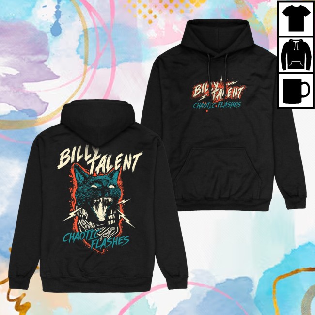 Billy Talent Store Merch Chaotic Flashes Hoodie 5 Billy Talent Store Merch Chaotic Flashes Hoodie