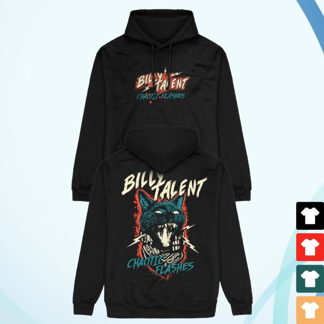 Billy Talent Store Merch Chaotic Flashes Hoodie 5 Billy Talent Store Merch Chaotic Flashes Hoodie