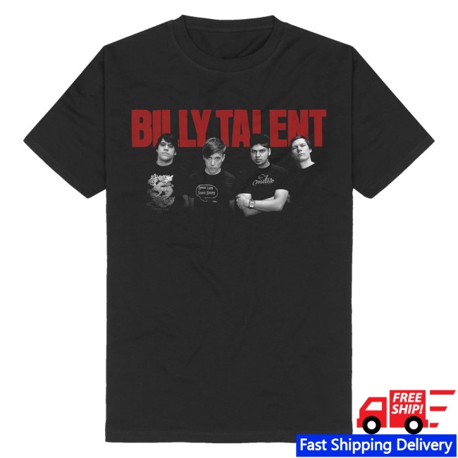 Billy Talent Store Merch Photo Tee 2 Billy Talent Store Merch Photo Tee