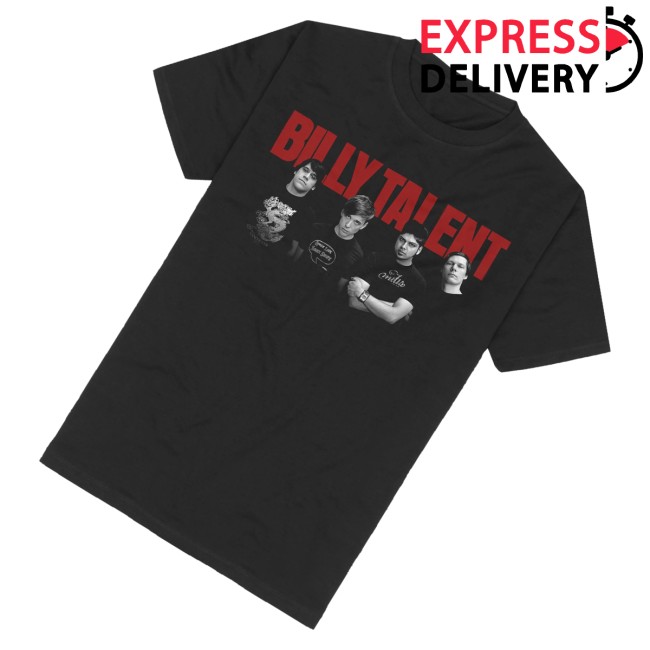 Billy Talent Store Merch Photo Tee 3 Billy Talent Store Merch Photo Tee