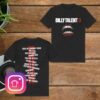 Billy Talent Store Merch Tracklist Tee 2 Billy Talent Store Merch Tracklist Tee