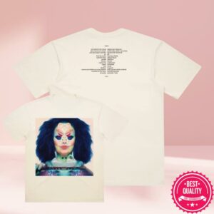 Bjork Merch Shop Utopia Album Cover T-Shirt
