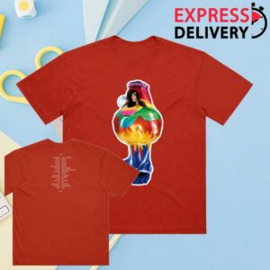 Bjork Merch Shop Volta Album Cover T-Shirt