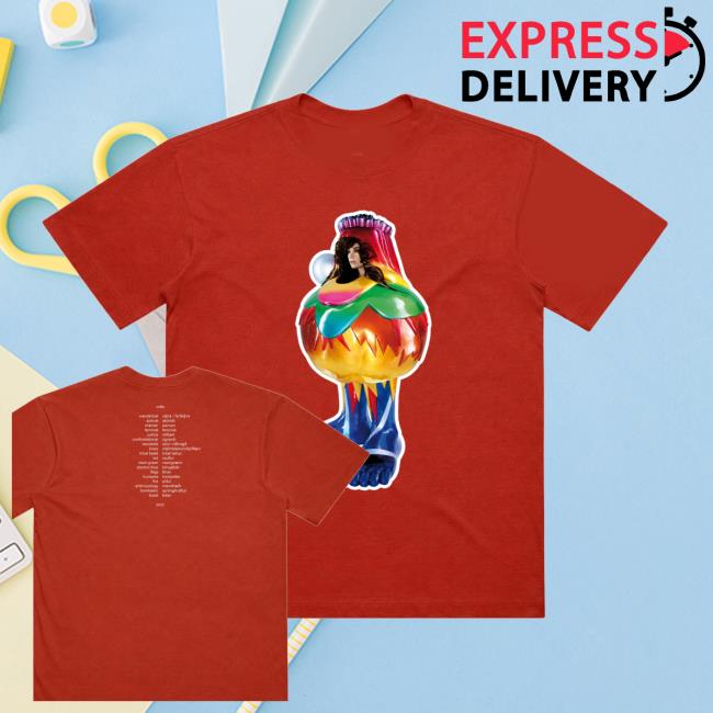 Bjork Merch Shop Volta Album Cover T-Shirt 3 Bjork Merch Shop Volta Album Cover T-Shirt