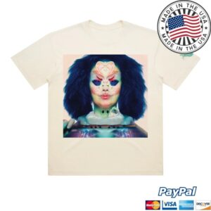 Bjork Merch Store Official Utopia Album Cover Shirt