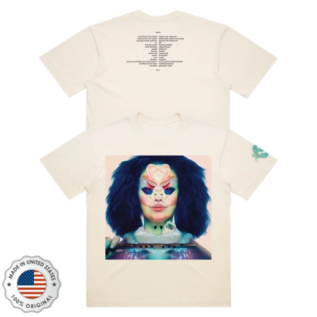 Bjork Merch Store Official Utopia Album Cover Shirt 5 Bjork Merch Store Official Utopia Album Cover Shirt