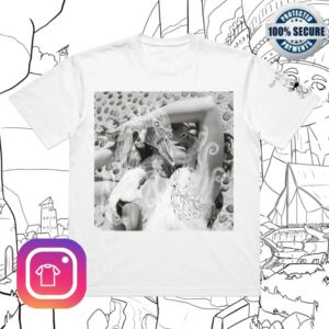Bjork Store Merch Official Vespertine Album Cover T-Shirt White