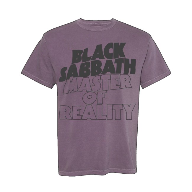 Black Sabbath Merch Store Master Of Reality Purple Shirt 3 Black Sabbath Merch Store Master Of Reality Purple Shirt
