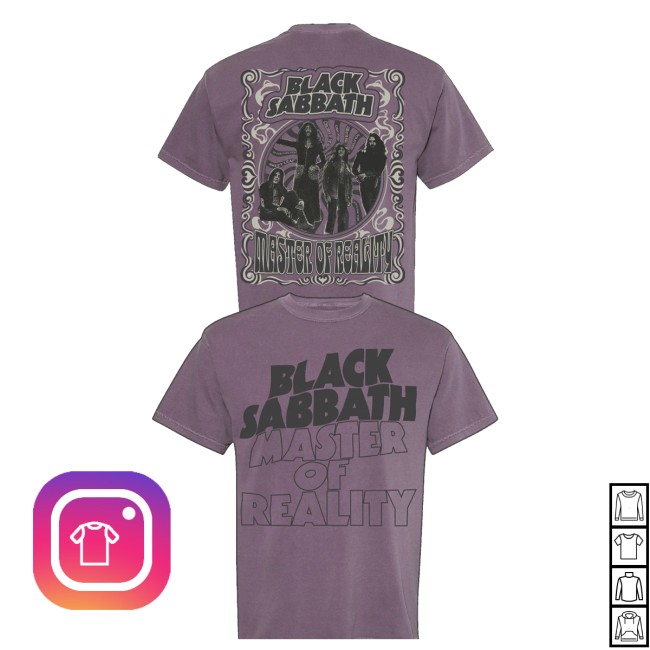 Black Sabbath Merch Store Master Of Reality Purple Shirt 5 Black Sabbath Merch Store Master Of Reality Purple Shirt