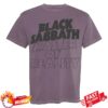 Black Sabbath Merch Store Master Of Reality Purple T-Shirt