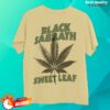 Black Sabbath Merch Store Sweet Leaf Cannabis T-Shirt