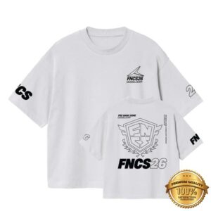 Blast.Tv Music Merch Store Fncs 2026 T-Shirt (White)