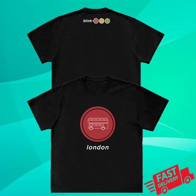Blink-182 Merch Shop Toypaj London Exclusive Shirt