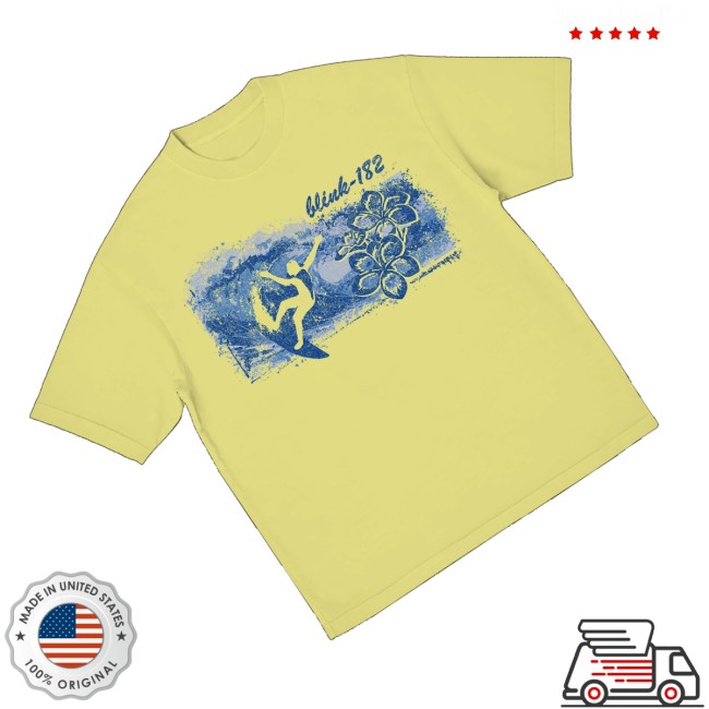 Blink-182 Store Merch Boomer Surfing Shirt 3 Blink-182 Store Merch Boomer Surfing Shirt