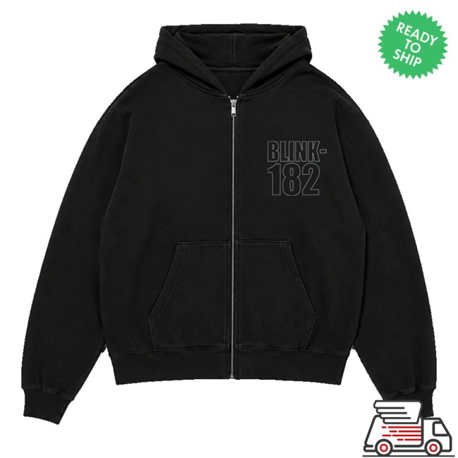 Blink-182 Store Merch Pleasures X Blink-182 Bunny Peek Zip Hoodie 4 Blink-182 Store Merch Pleasures X Blink-182 Bunny Peek Zip Hoodie