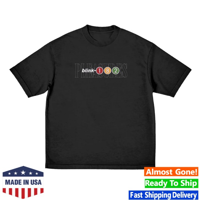 Blink-182 Store Merch Pleasures X Blink-182 Tracklist Photo Shirt 4 Blink-182 Store Merch Pleasures X Blink-182 Tracklist Photo Shirt