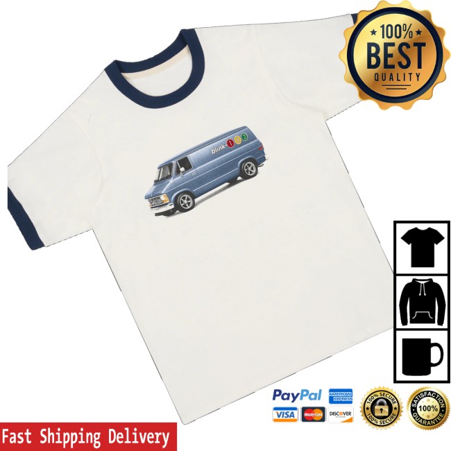 Blink-182 Store Merch The Rock Show Van Ringer Tee 3 Blink-182 Store Merch The Rock Show Van Ringer Tee