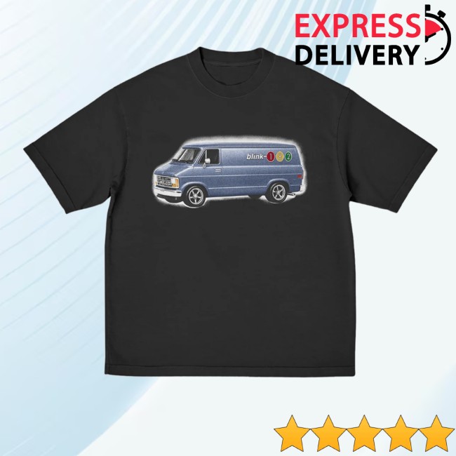 Blink-182 Store Merch The Rock Show Van Shirt 2 Blink-182 Store Merch The Rock Show Van Shirt