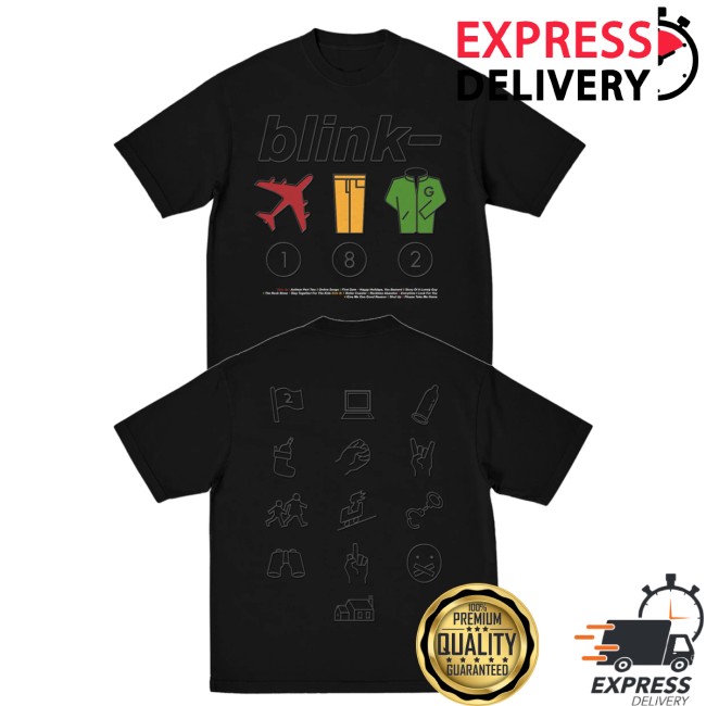Blink-182 Store Merch Toypaj Anniversary Edition Shirt 5 Blink-182 Store Merch Toypaj Anniversary Edition Shirt